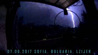 Lightning Storm, Sofia, Bulgaria 07.06.2017