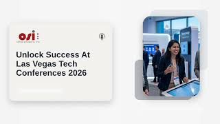 Unlock Success At Las Vegas Tech Conferences 2026