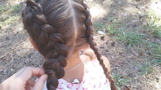 Dutch Braid (French reverse) + add some Volume