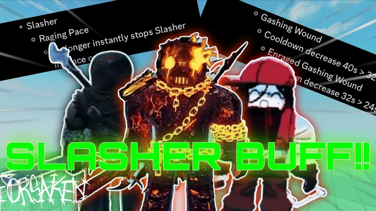 SLASHER BUFF CHO TÔI INFNITY STAMINA!! || Forsaken || - YouTube
