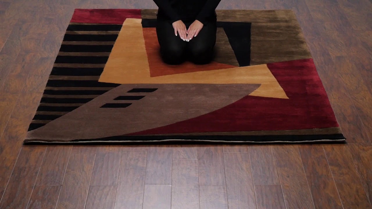 Momeni Rugs New Wave Collection 22 Pomegranate