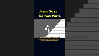 Jesus Says Do Your Part 🥹🤯 #Shorts #Youtubeshorts #Jesus #Fypシ