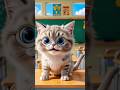 Meow Madness: When Cats Become Teachers#teacher #funny