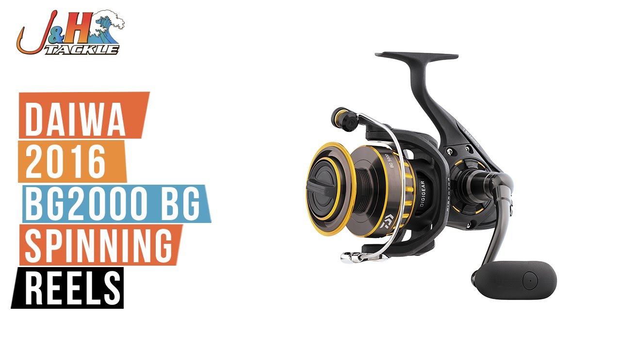 Daiwa 2016 BG2000 BG Spinning Reels