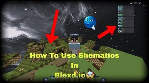 How to run schematics In Bloxd.io🤯 Full tutorial🔥#bloxdio #bestgame #tutorial