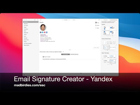 ESC Yandex Mail Web Tutorial