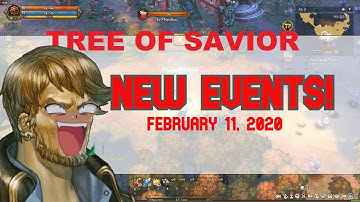 Feb 11 EVENTS! - Tree of Savior