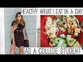 WHAT I EAT IN A DAY | As A College Student!