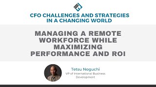 2020 CFO Strategies Webinar -  Digital Workplace