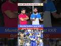 MI vs KKR Match Highlights ! India pe Pak Media ka reaction😲 ! #ipl2026 #trending #rcb #rohitsharma