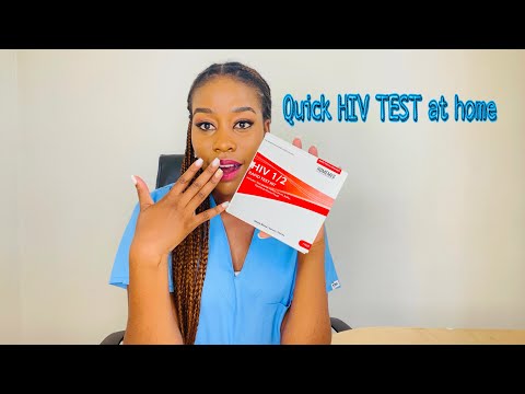 Demonstration of an HIV 1+2 home test kit  || OWN YOUR HEALTH E6