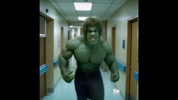 The Incredible Hulk (1978 version) running