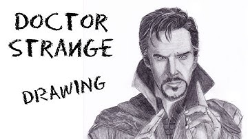 Doctor Strange | Benedict Cumberbatch | pencil drawing