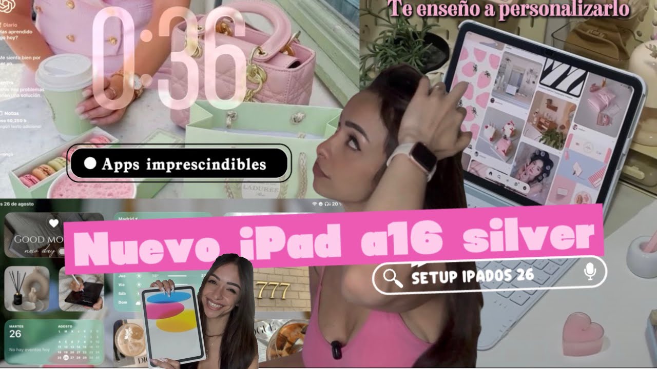 NUEVO iPad 11 A16 Unboxing 2025 | iPadOS 26 setup - organización - APPS  - Personalizacion - Widgets
