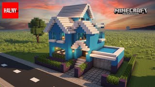 Suburban house in Minecraft  building idea