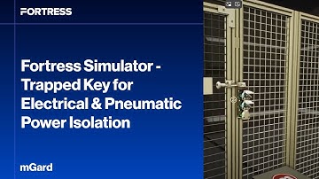 Fortress Simulator - Trapped Key for Electrical & Pneumatic Power Isolation