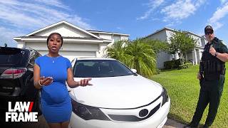 She Rammed a School Crossing Guard and Said Get Out of My Way - Then Cops Showed Up | Bodycam