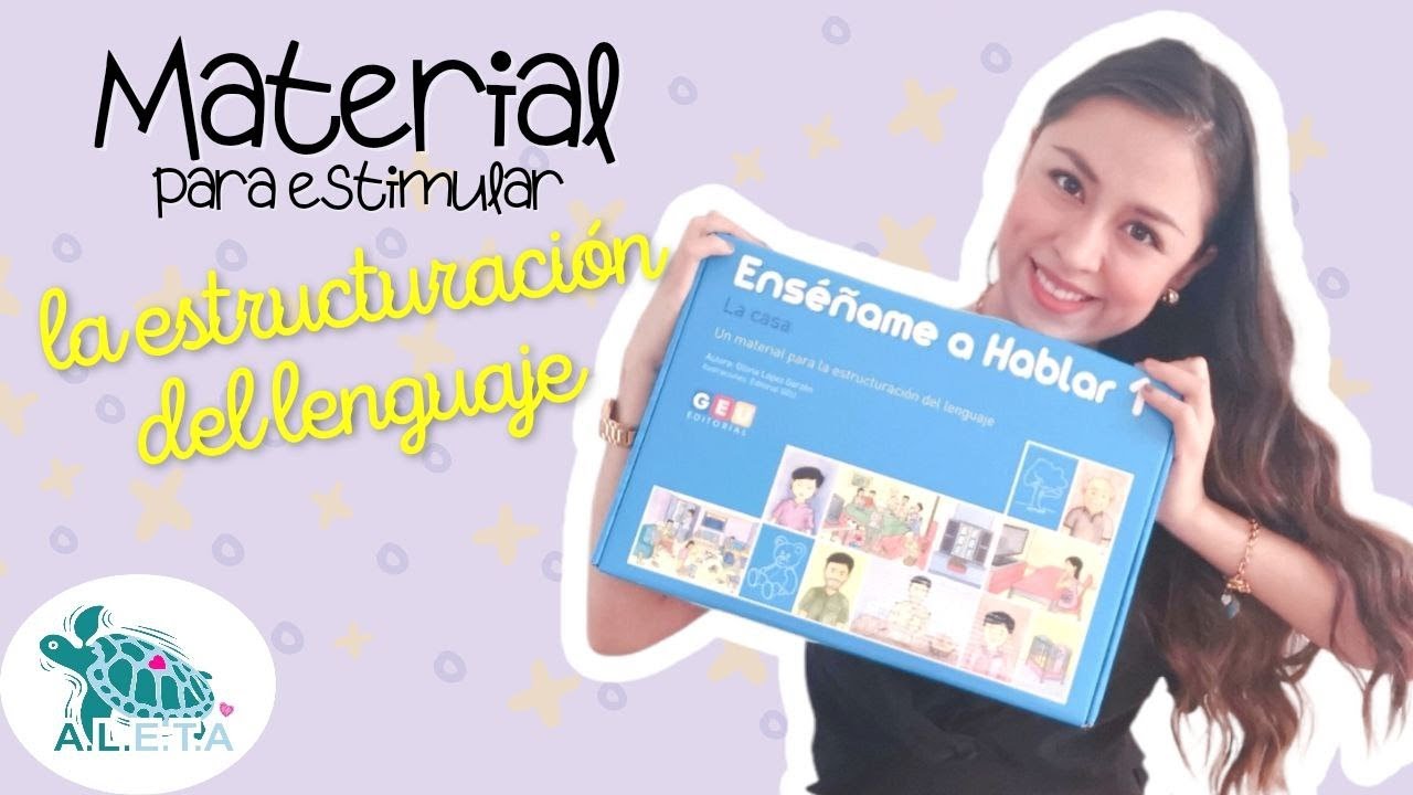 Material para estimular la estructuración del lenguaje con tu peque | Enséñame a hablar Geu