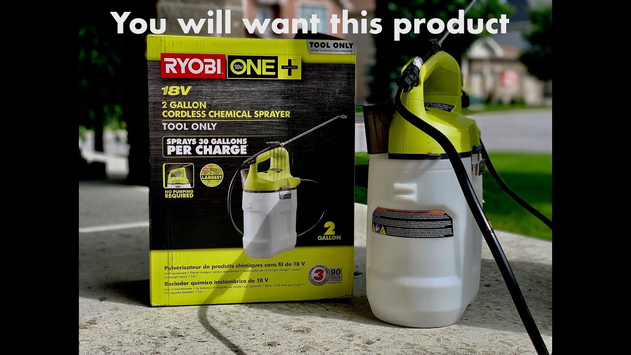 18V ONE+ 1 Gallon Chemical Sprayer - RYOBI Tools