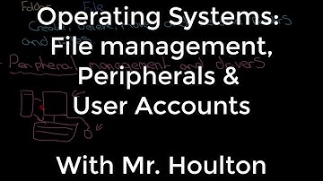 1.5.1 Operating Systems: User Management Peripherals & User Accounts