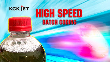 KGK Jet in Action: High-Speed Batch Coding Machine/mrp printer/date printer/ pet bottle coding