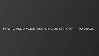 How to Add and Delete Audio Recording on Microsoft PowerPoint