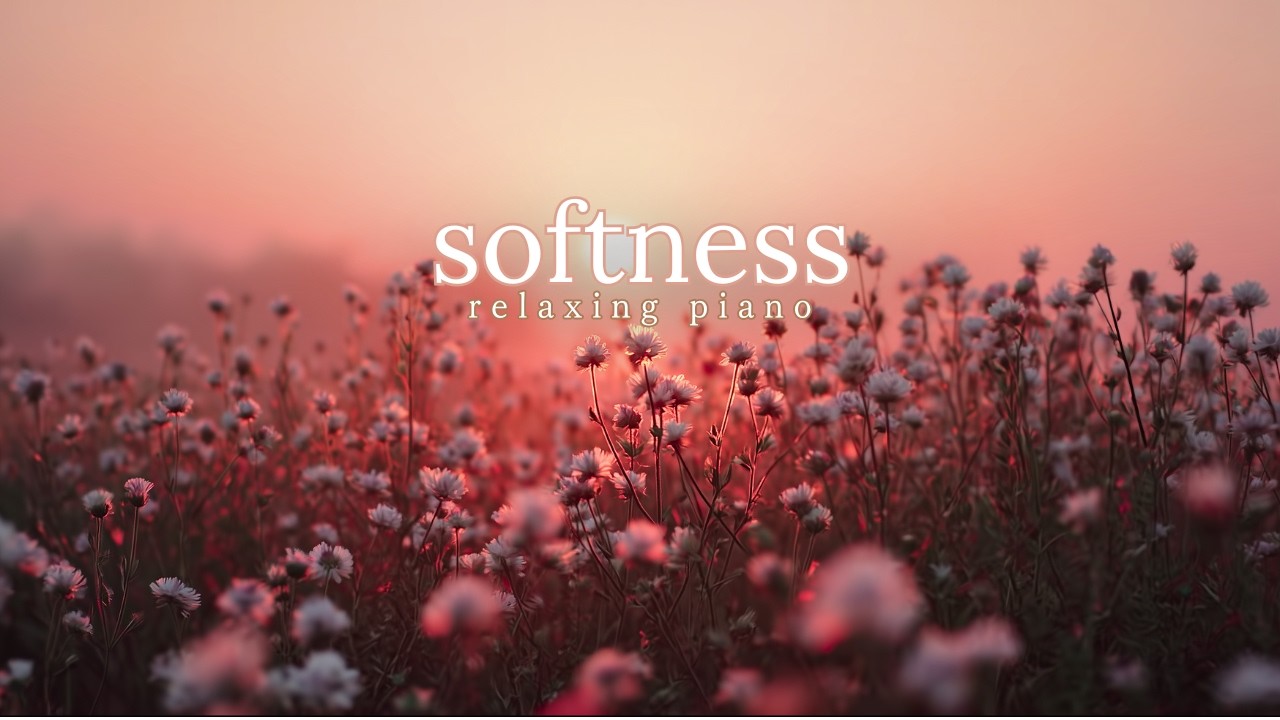 Softness Holds You 🌸🍃 Gentle Piano to Calm the Mind & Feel Warm