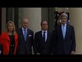 John Kerry visits Paris to show solidarity after Paris attacks