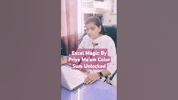 sum colored cells in excel | SUM Cell By Colored in Excel | Sum Color wise in Excel | Only 1% know