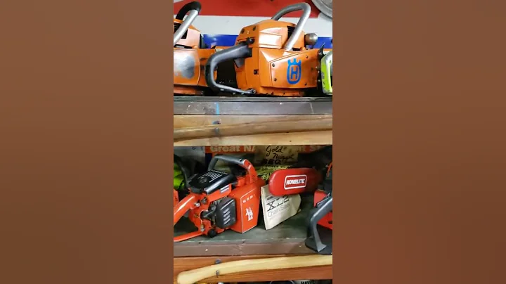 Vintage Chainsaw Collection #shorts