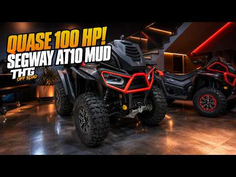 I WENT TO CHECK OUT THE SEGWAY AT10 AND AT10 W — NEARLY 100 HP FOR OFF-ROADING!