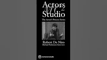 MC² Actors Studio’s The Actors Process: #RobertDeNiro Michael Parkinson Interview #shorts #actor