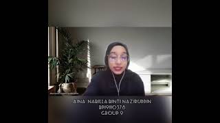 Individual Achievement Video || APK || Section 4 || Group 9 || Aina Nabilla Bp19110378||