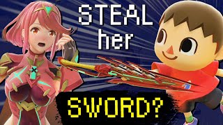 Can You STEAL Pyra's SWORD? -- Random Smash Ultimate Facts