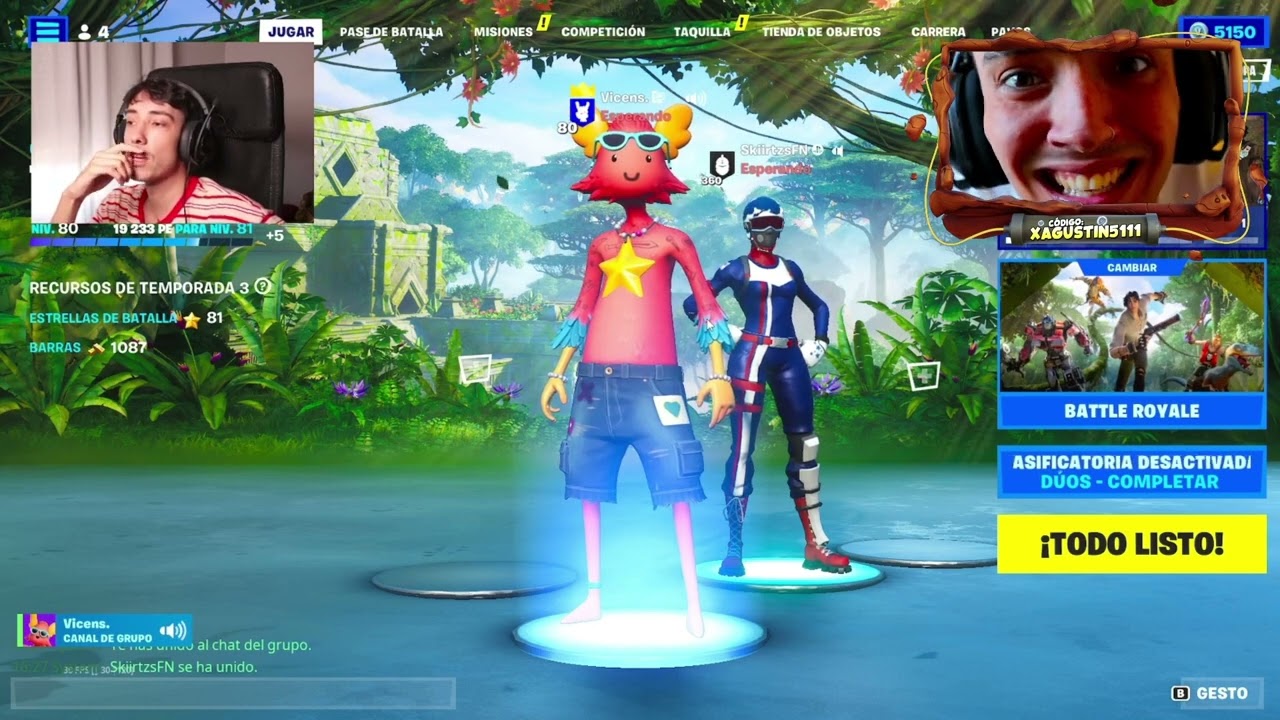 Agustin51 reacciona a la pelea de Vicens VS stream sniping ( lo banean 😎) parte 2