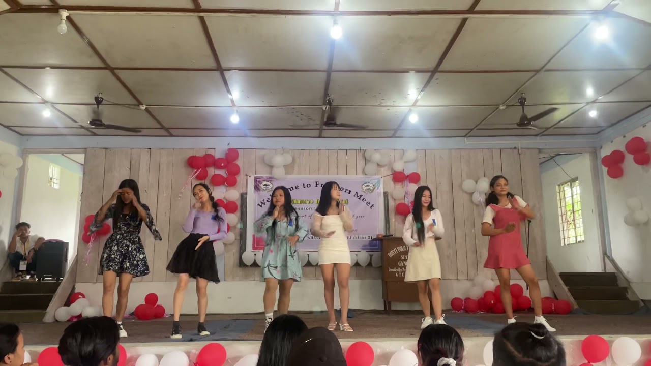 JN college pasighat, commerce department Fresher 2021, dance cover by 2nd year student