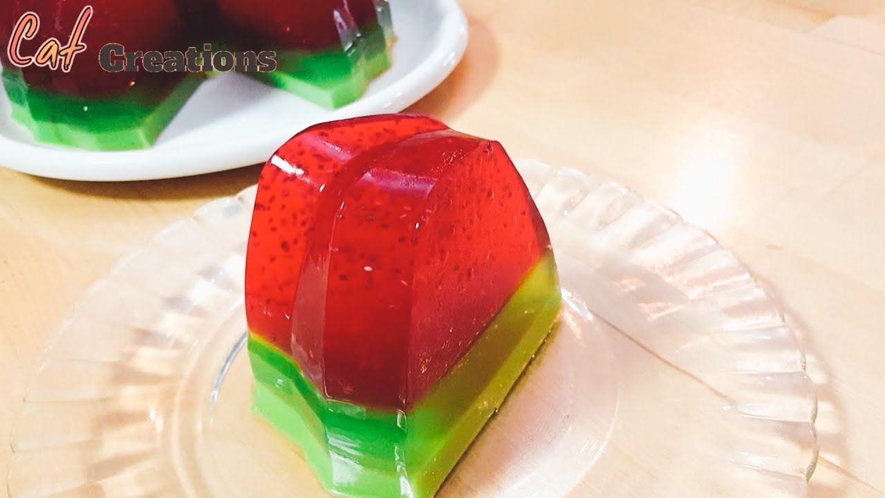 How to make Watermelon Jelly (recipe) วุ้นแตงโม YouTube