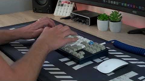 Monokei KFE CE with Alpacas typing sound test || ASMR