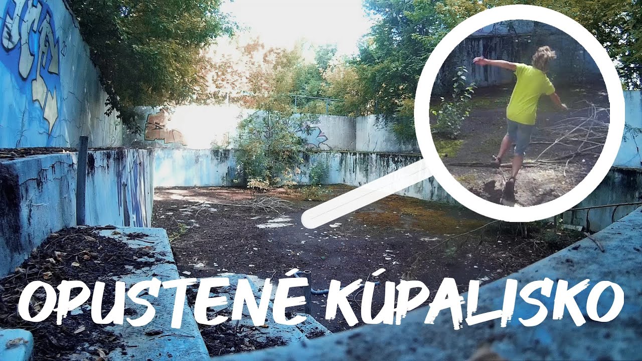 🔦 URBEX - Opustené staré kúpalisko Margita (Ilona) | Levice 💧 ⛱ 🌊