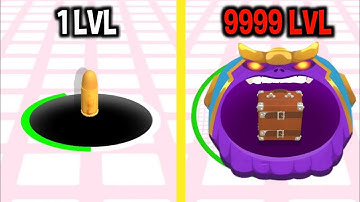 MAX LEVEL in Attack Hole Game