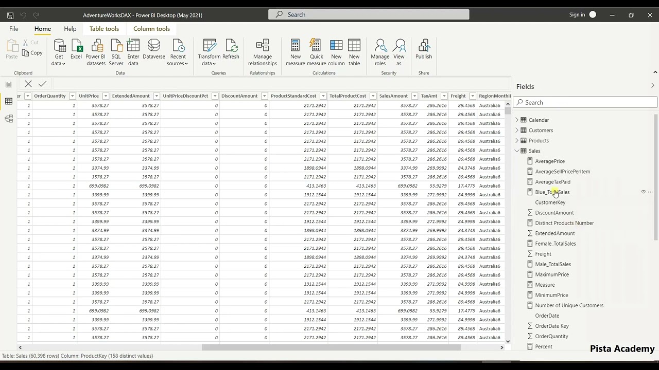 آموزش نرم افزار Power Bi - جلسه پنجاه و نه