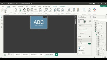 Add Tooltips To Specific Text Columns In Power BI Dashboard Matrix