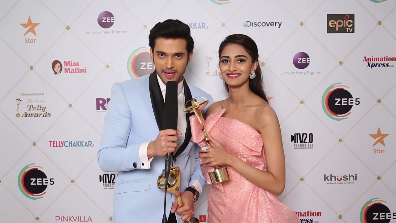 Эрика Фернандес и Парт Самтан получили награду за лучшую пару на церемонии вручения наград Indian...