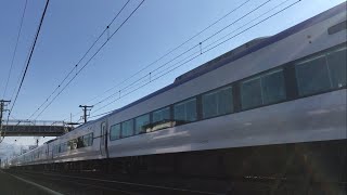 【最高速通過&ジョイント音】 E353系特急あずさ 最高速通過(130.3km/h)