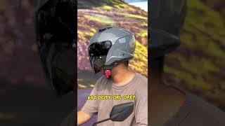 YAMAHA NVX155 ABS PREMIUM NAVY MATCHING DENGAN HELMET KYT D-CITY GRL GREY🔥
