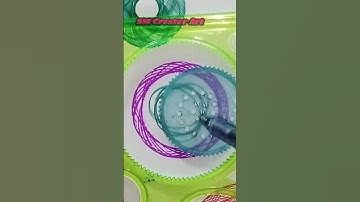 Simple Spirograph Design #shorts #tshort #shortsvideo #trending