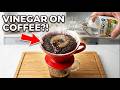 I Mixed Coffee Grounds with Vinegar… Then THIS Happened 😳