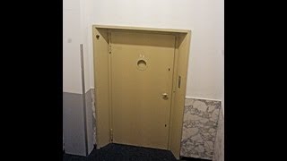 1941 OTIS elevators HORRIBLY modernized at Schiendamse Vest, Rotterdam, Netherlands