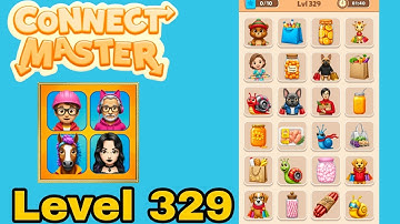 Connect master match puzzle level 329 solution walkthrough 