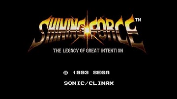 Shining Force Minimum Party Run  -Part 3-  This Damn Bat (No Commentary)